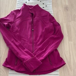 Lululemon Athletica Pink Ski Jacket with High Collar